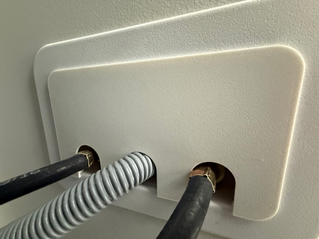 4.17" x 7.67" – Washer Outlet Box Cover – 3D Printed PETG
