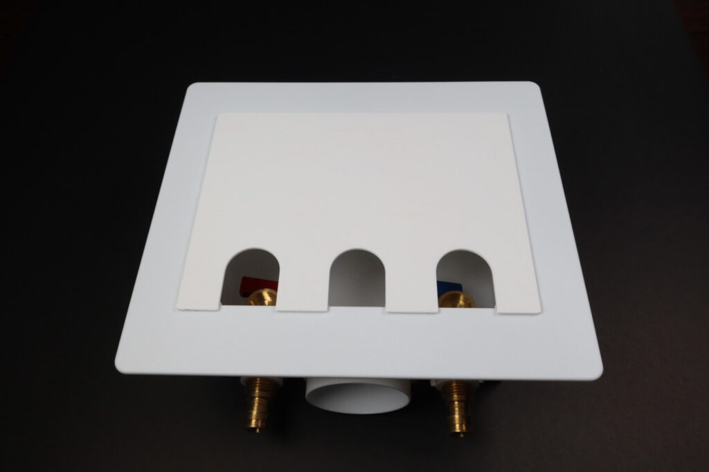 5.61" x 7.559" – Washer Outlet Box Cover – 3D Printed PETG