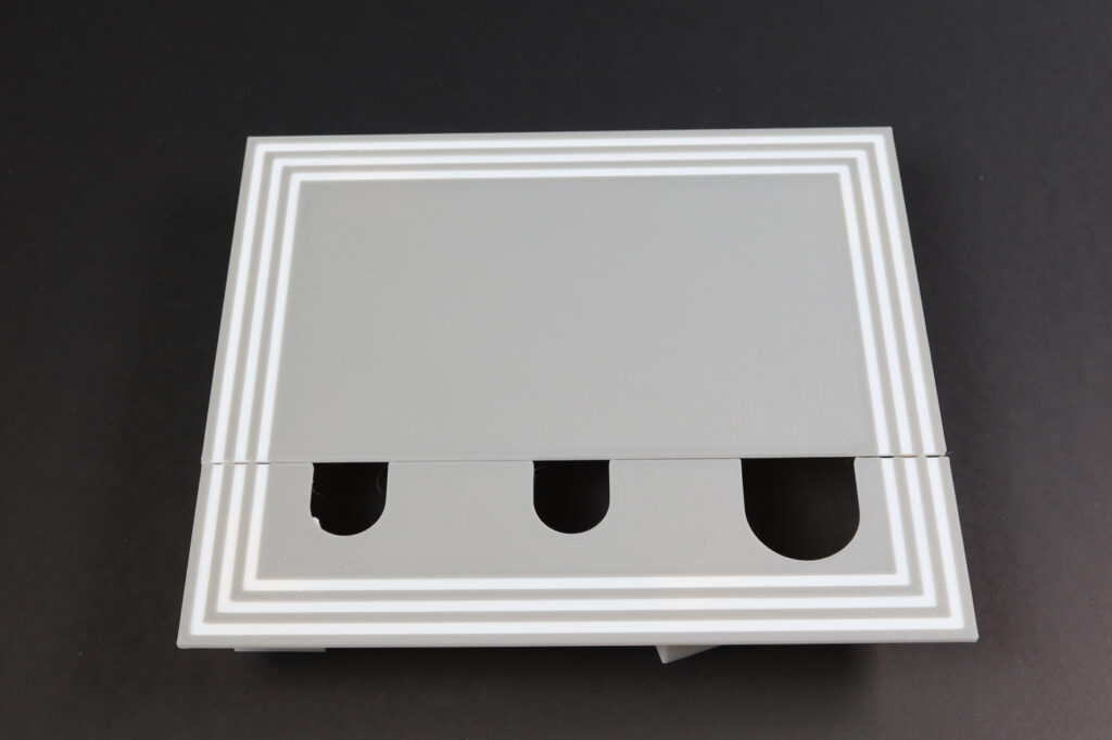 6.25" x 7.44" – Washer Outlet Box Cover – 3D Printed