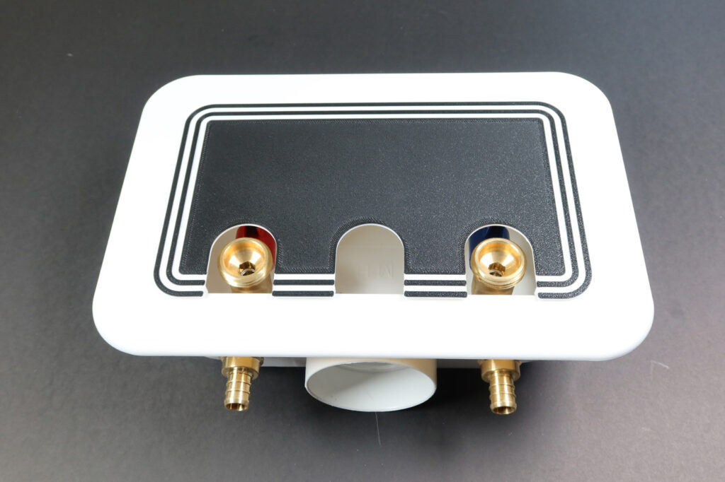 4.17" x 7.67" – Washer Outlet Box Cover – 3D Printed