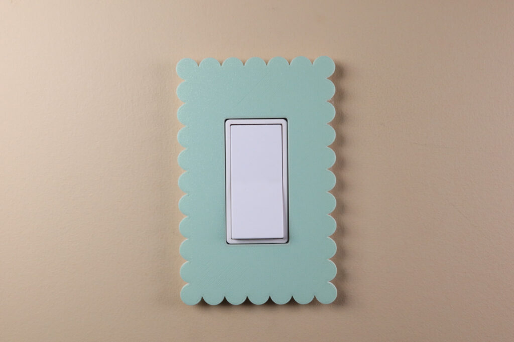 Round Pattern - Electrical Cover Plate – Screwless Design for Outlets & Light Switches