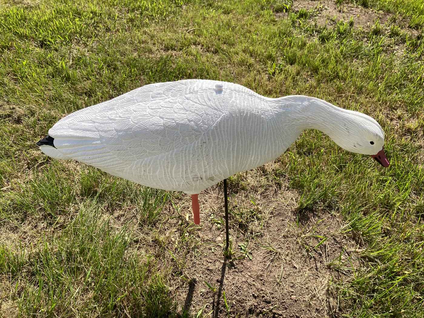 Goose-Decoy-Top-Rod-Mount-7mm-White-Install