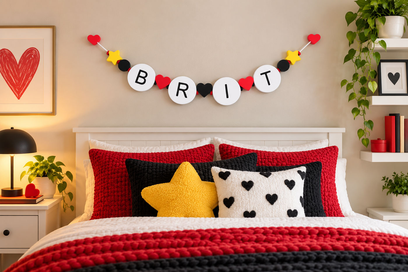 Cozy-BRIT-Heart-Star-Bedroom
